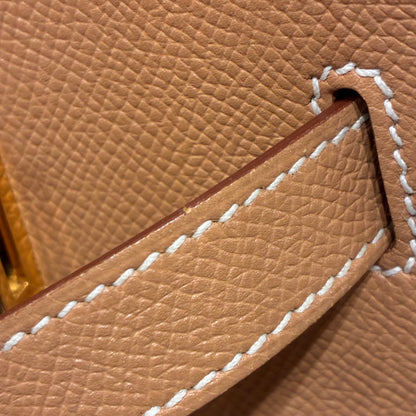 Hermes Natural Courchevel Birkin 35 Handbag