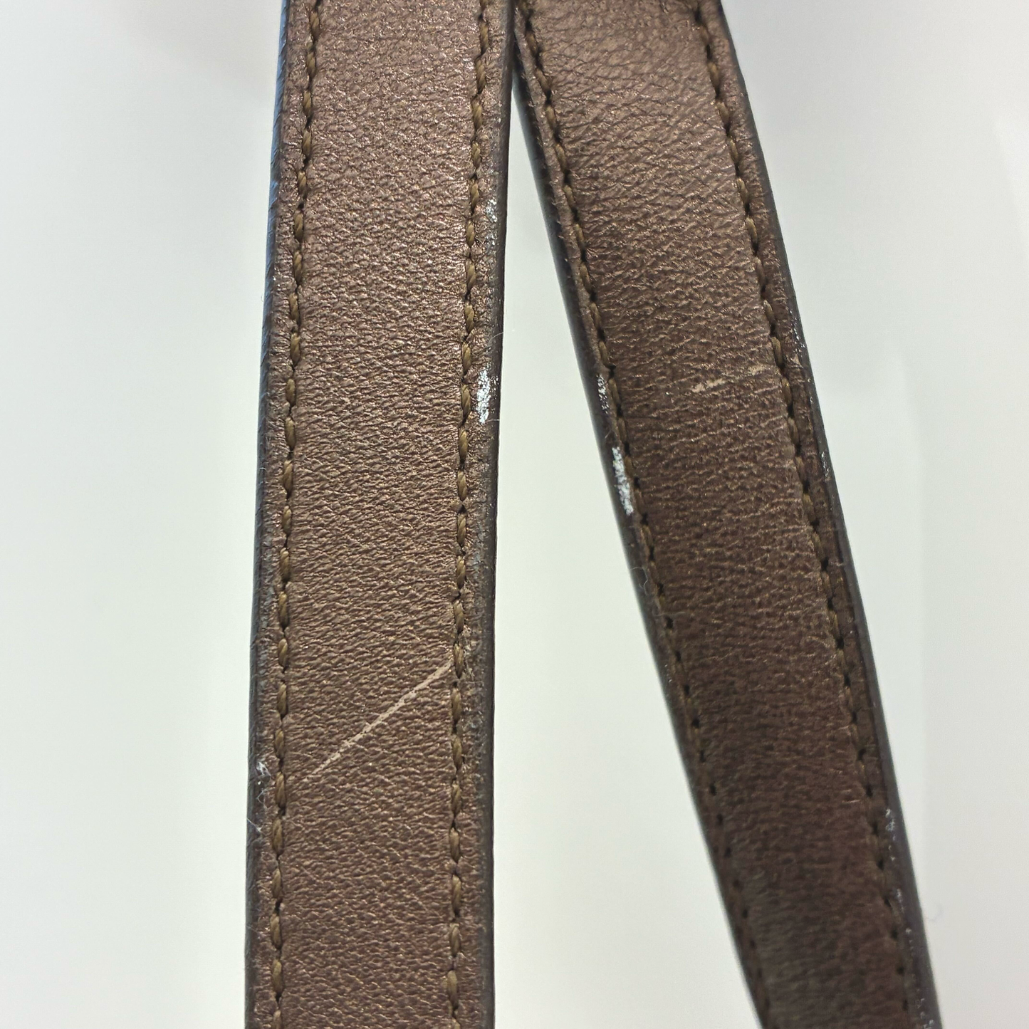 Loewe Brown Sheepskin Flamenco Shoulder Bag