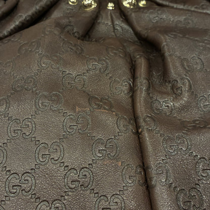 Gucci Brown Guccissima Handbag