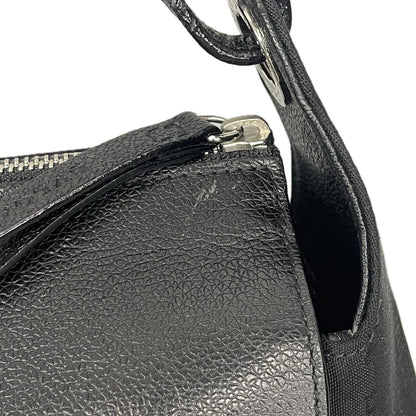 Bvlgari Black Canvas Logomania Handbag