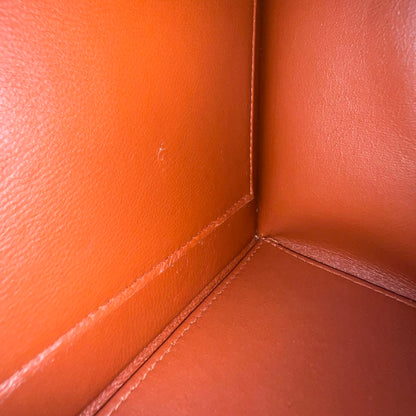 Chanel 1997-1999 Orange Caviar Handbag