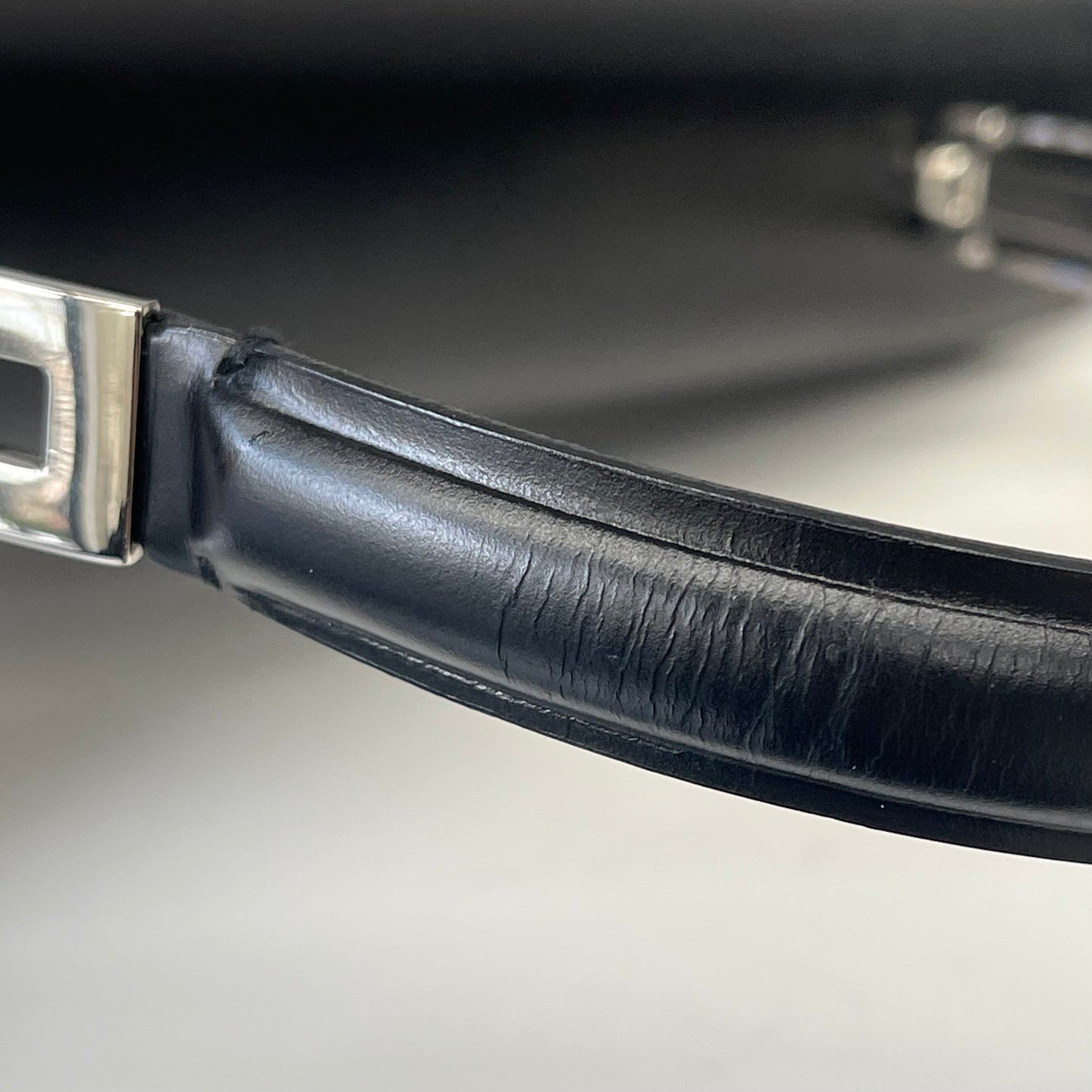 Salvatore Ferragamo Black Leather Handbag