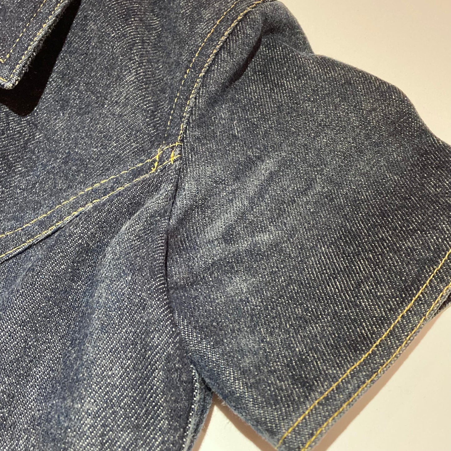 Chanel 1997 CC logo-buttons denim dress