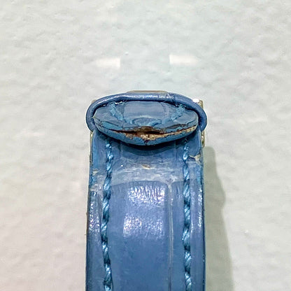 Harry Winston * Ref.330LQWLM Avenue C Mini Quartz Watch 18KWG Crocodile