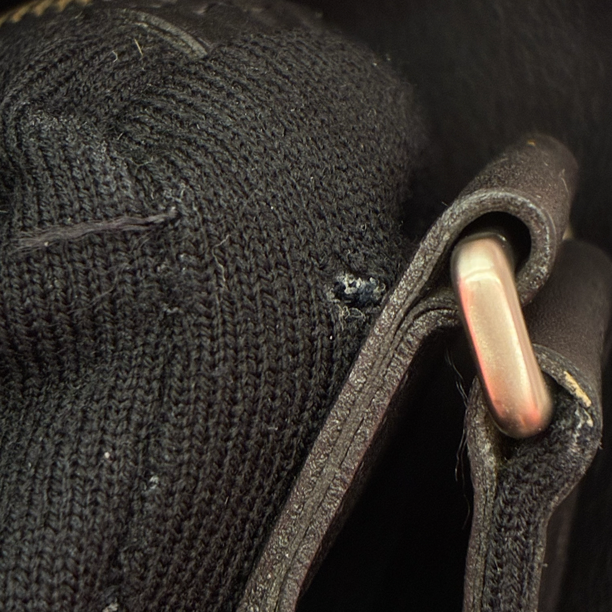 Chanel 2004-2005 Black Sport Line Messenger Bag