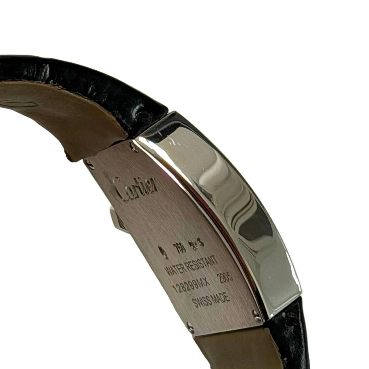 Cartier * La Dona Watch 18KWG Crocodile
