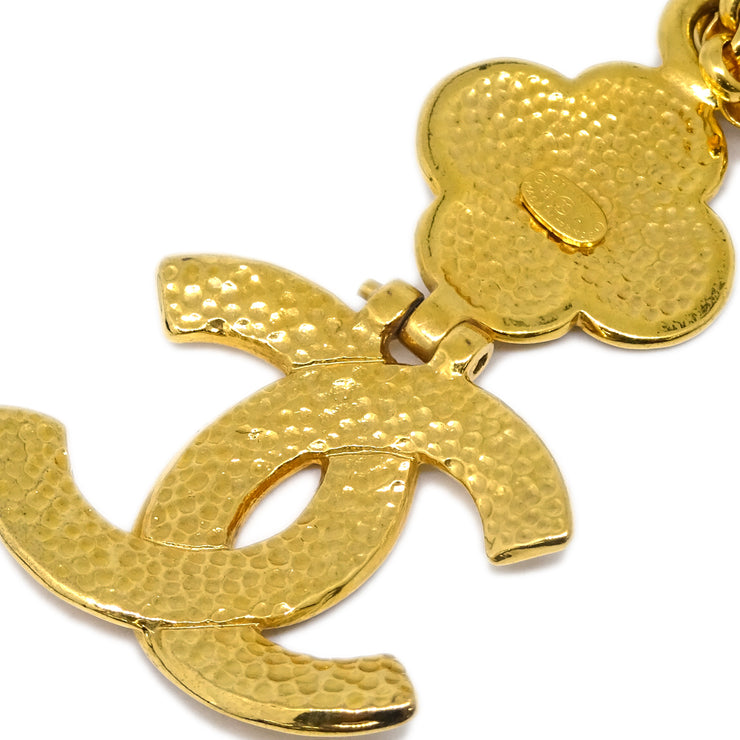 Chanel CC Gold Chain Pendant Necklace 95A