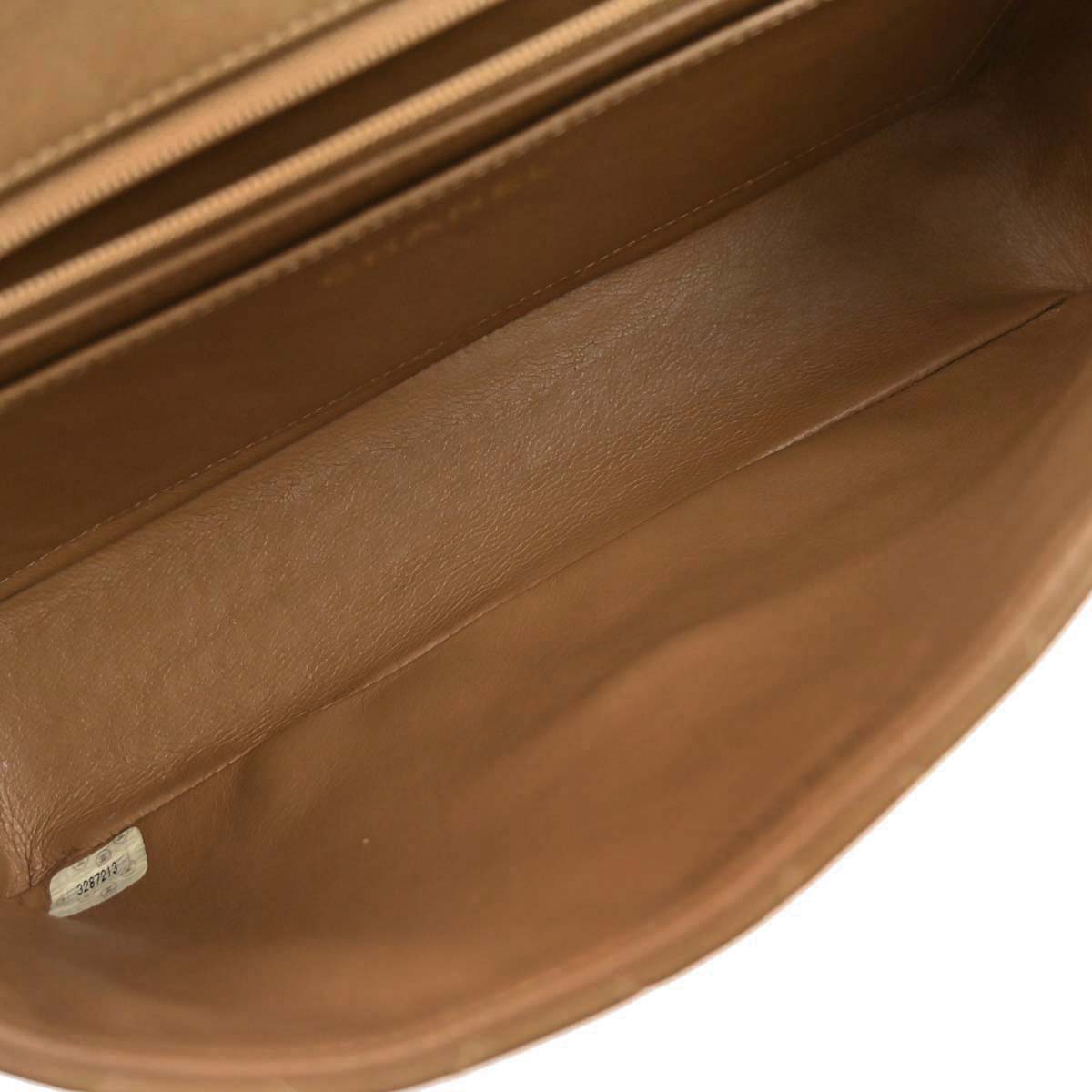 Chanel Brown Lambskin Shoulder Bag