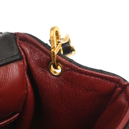 Chanel 1986-1988 Black Lambskin Shoulder Bag