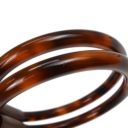 Chanel 1997-1999 Brown Calfskin Tortoiseshell Handbag