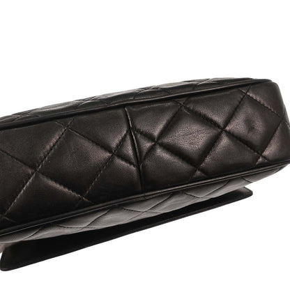 Chanel 1994-1996 Black Lambskin Camera Bag Small