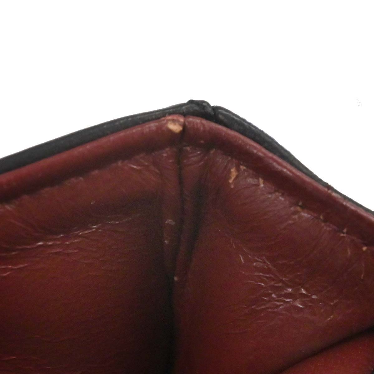Chanel 1989-1991 Black Lambskin Straight Flap Shoulder Bag