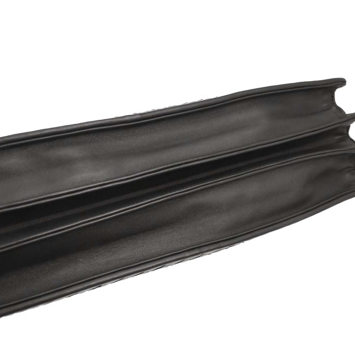 Bottega Veneta Gray Intrecciato Briefcase Handbag