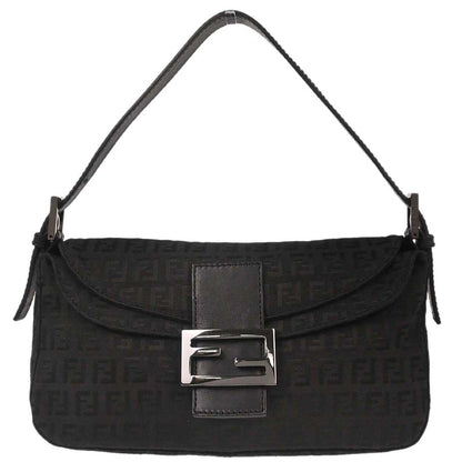 Fendi Black Zucchino Handbag