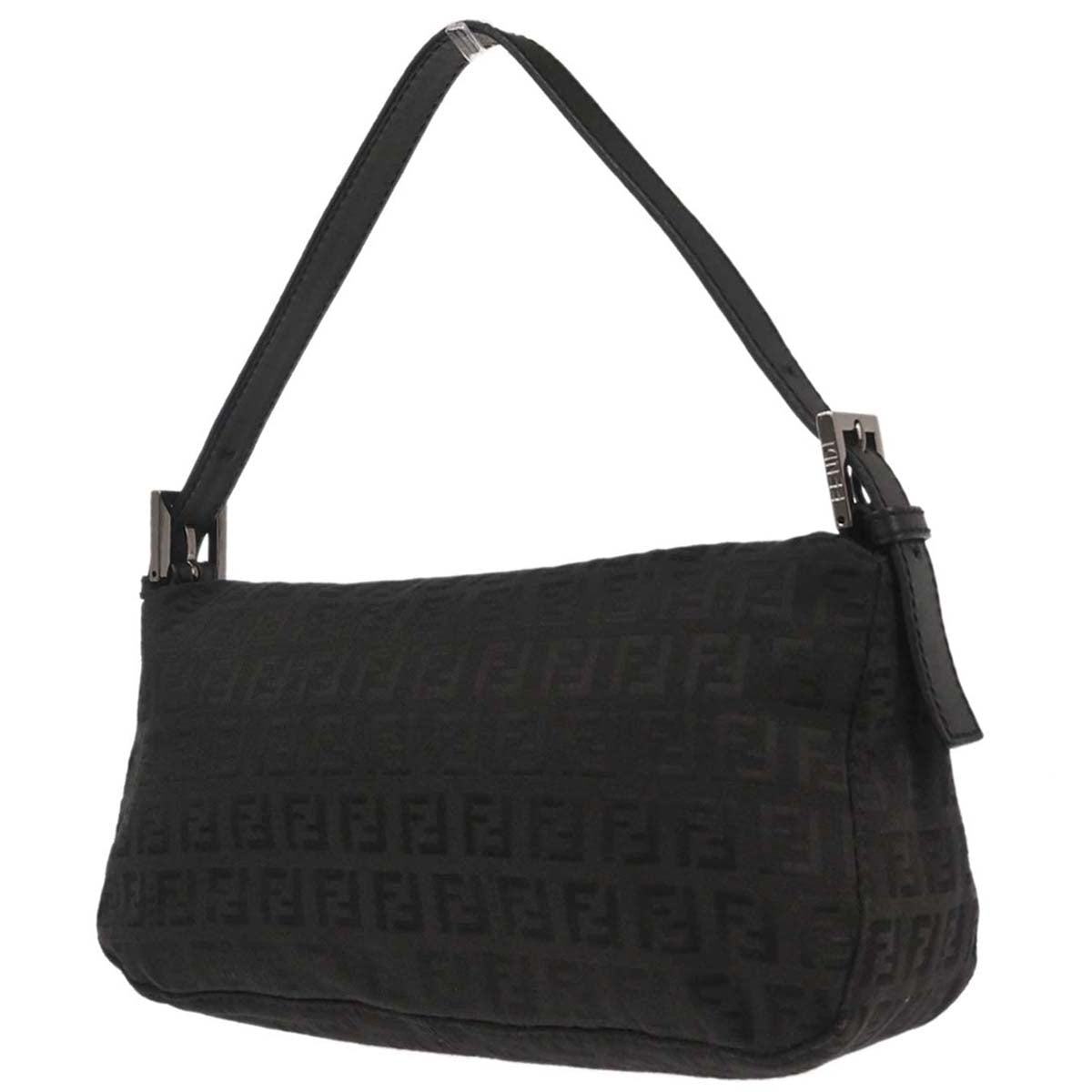Fendi Black Zucchino Handbag