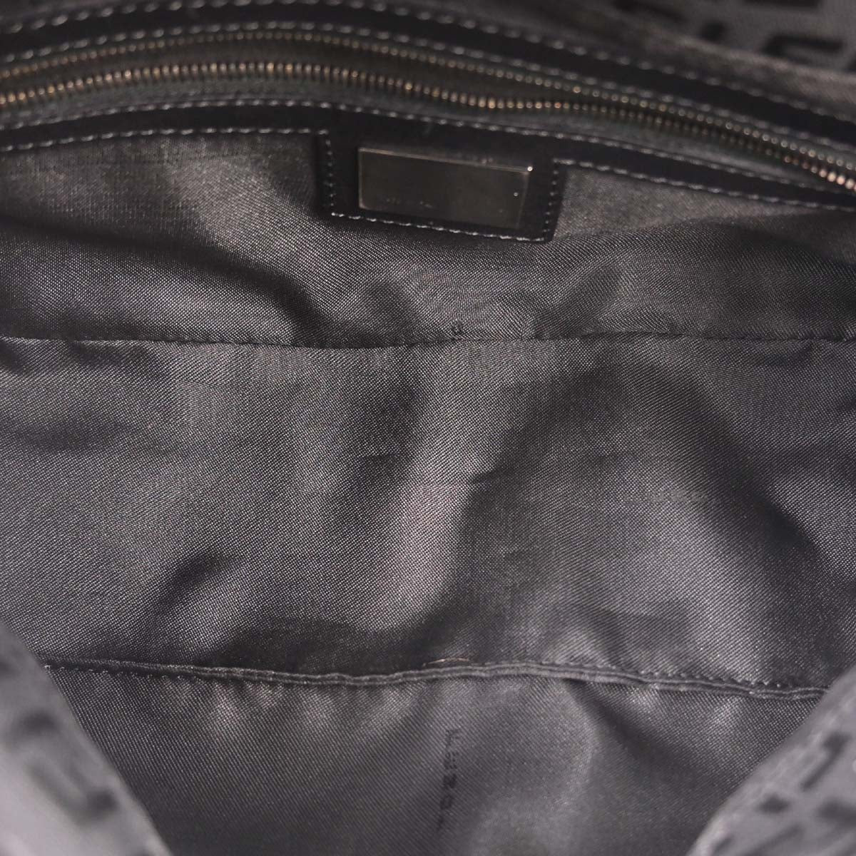 Fendi Black Zucchino Handbag