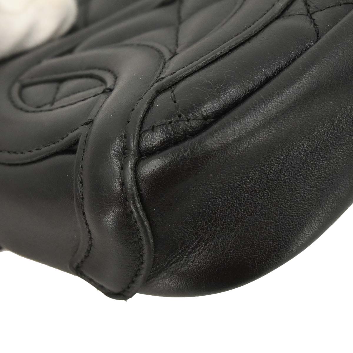 Chanel Black Calfskin Cambon Ligne Handbag