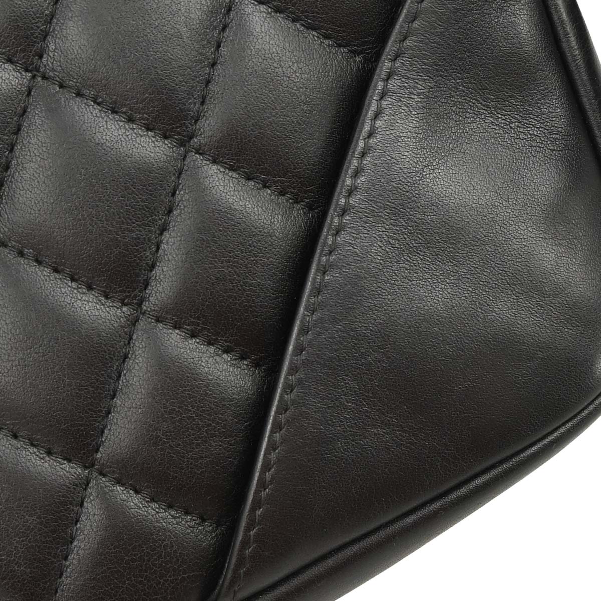 Chanel Black Calfskin Cambon Ligne Handbag