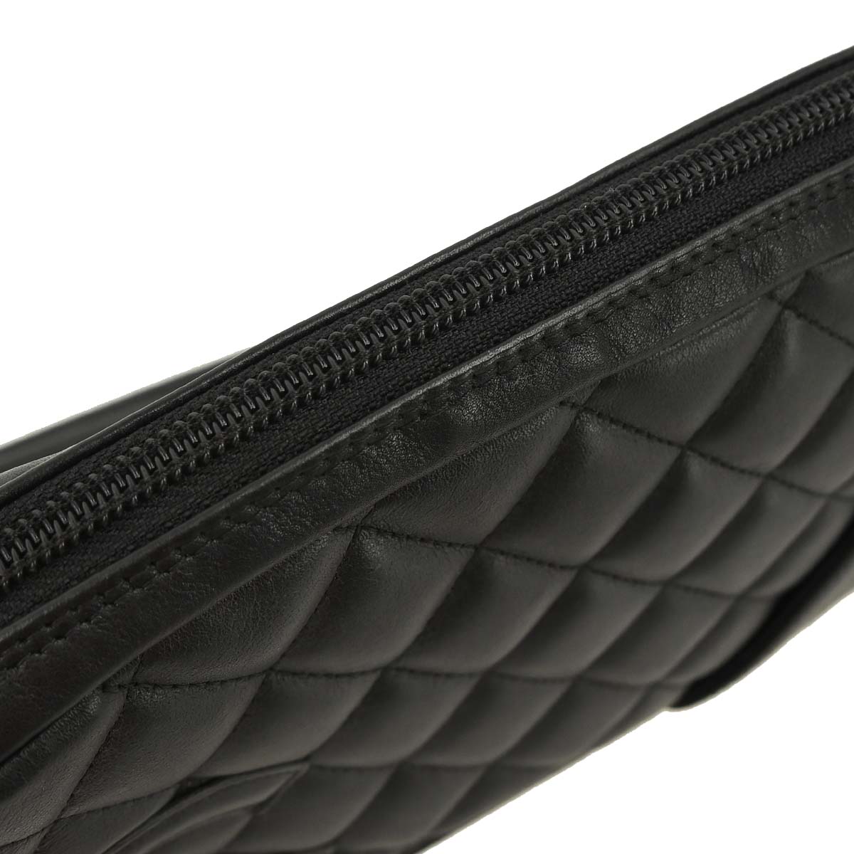 Chanel Black Calfskin Cambon Ligne Handbag