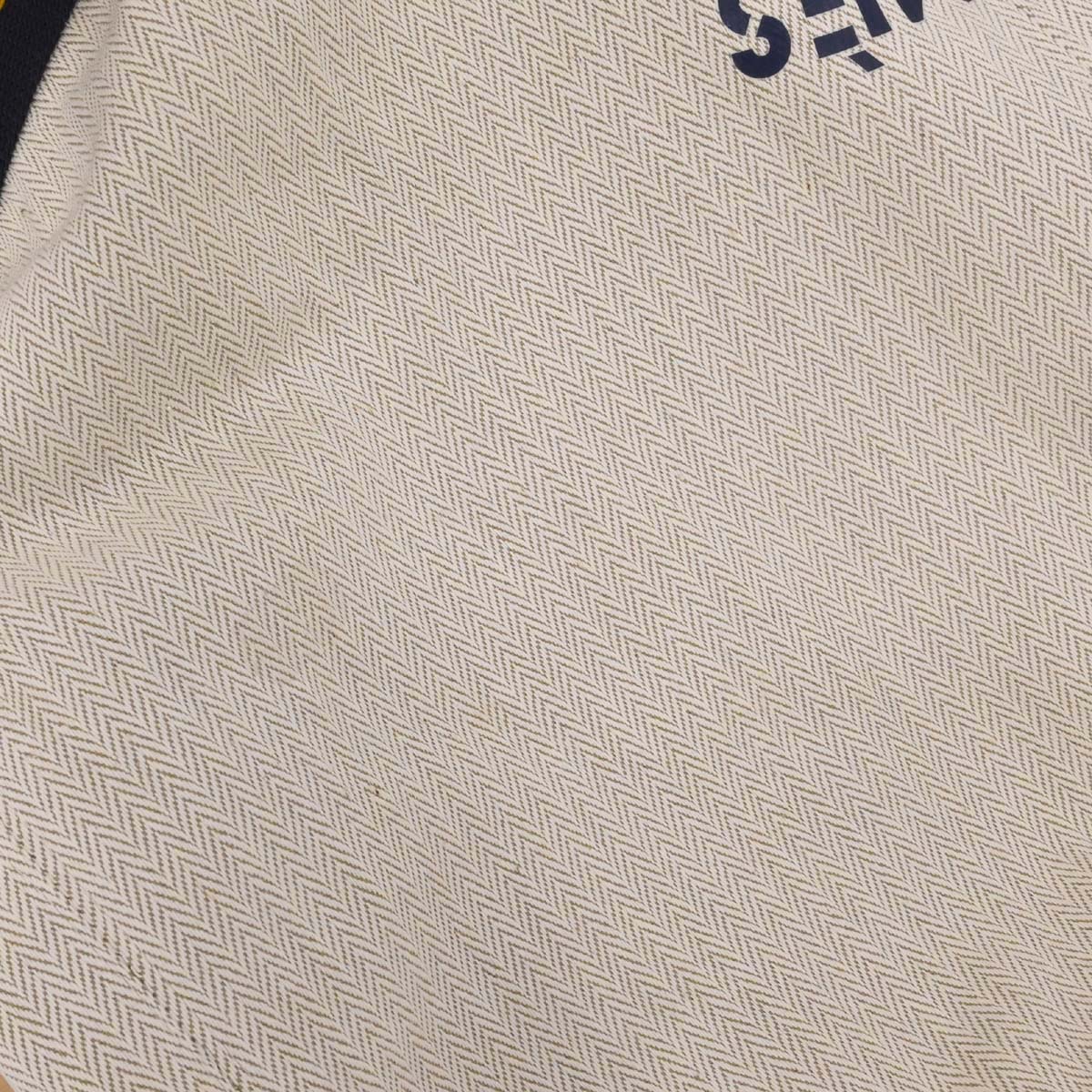 Hermes Natural Toile Chevrons Cavalier Shoulder Bag