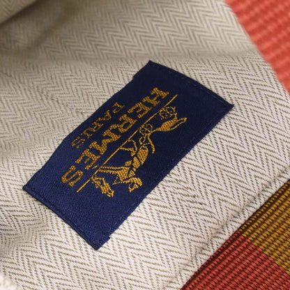 Hermes Natural Toile Chevrons Cavalier Shoulder Bag