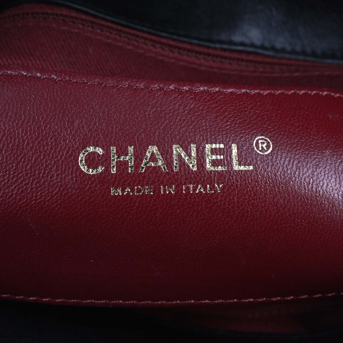 Chanel 2012 Black Calfskin Large Mademoiselle Bowling Bag