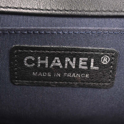 Boy Chanel 2018 Black Lambskin Small Chain Shoulder Bag