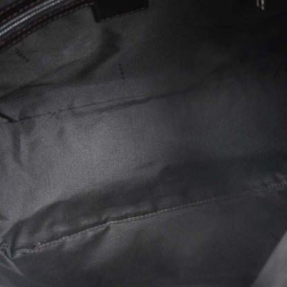 Fendi Brown Canvas Zucca Mamma Baguette Handbag