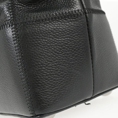 Chanel 2003-2004 Black Caviar Skin Choco Bar Handbag