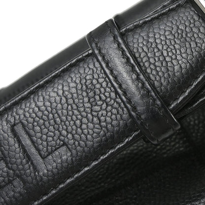 Chanel 2003-2004 Black Caviar Skin Choco Bar Handbag