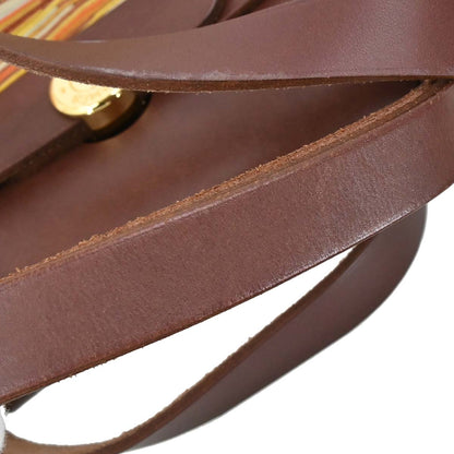 Hermes Brown Vibrato Toile Officier Herbag PM 2 in 1 Shoulder Handbag