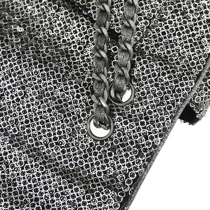 Chanel 2006-2008 Silver Sequins Shoulder Bag
