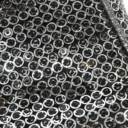Chanel 2006-2008 Silver Sequins Shoulder Bag