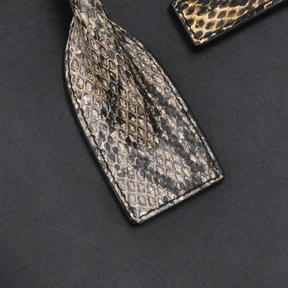 Saint Laurent * Black Python Sac de Jour 2way Shoulder Handbag