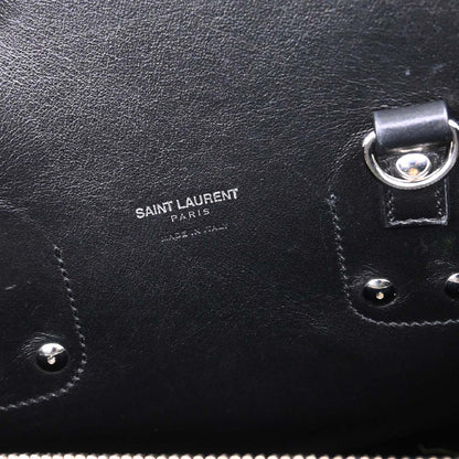 Saint Laurent * Black Python Sac de Jour 2way Shoulder Handbag