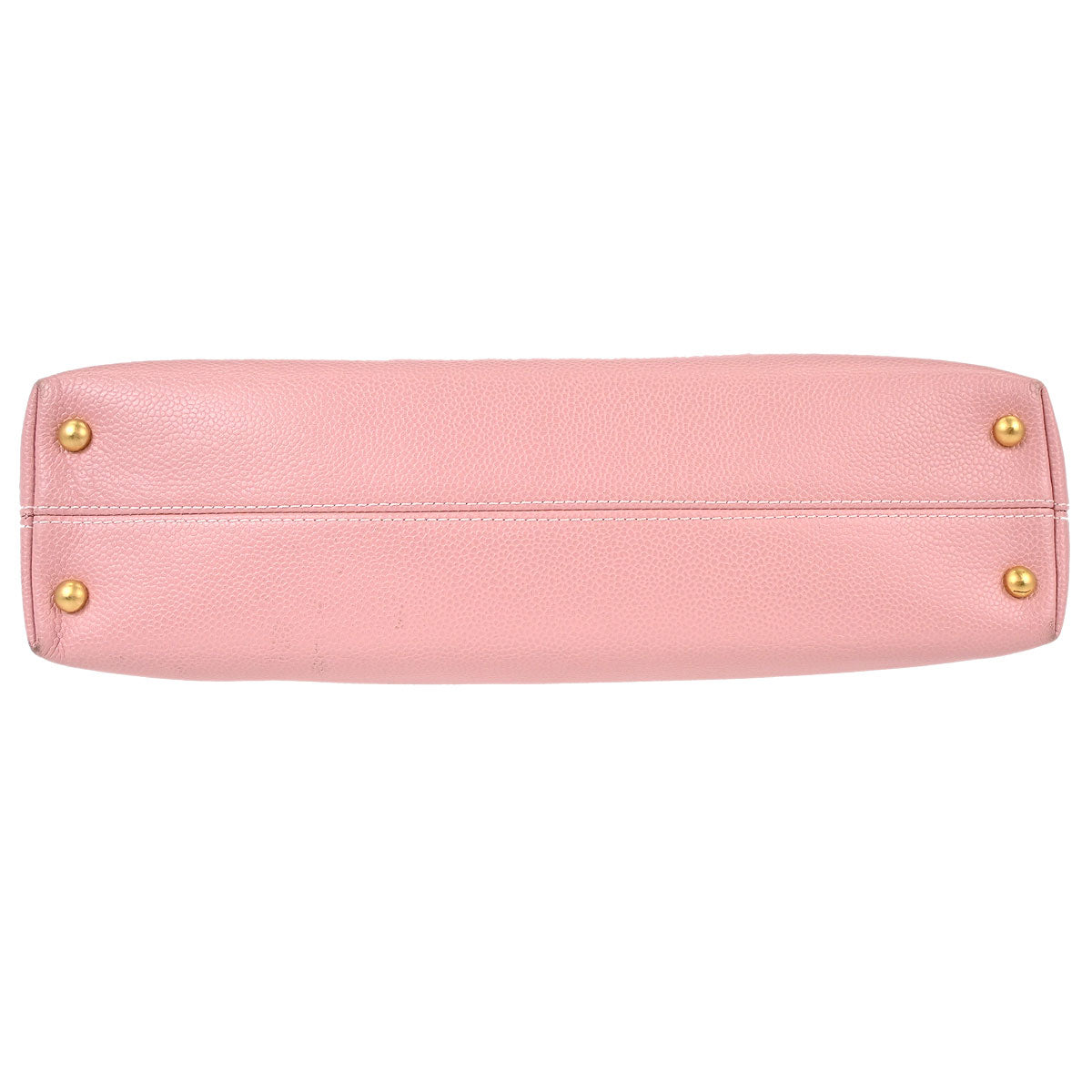 Chanel 2005-2006 Pink Caviar Skin Tote Handbag