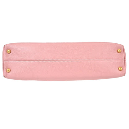 Chanel 2005-2006 Pink Caviar Skin Tote Handbag