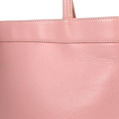 Chanel 2005-2006 Pink Caviar Skin Tote Handbag
