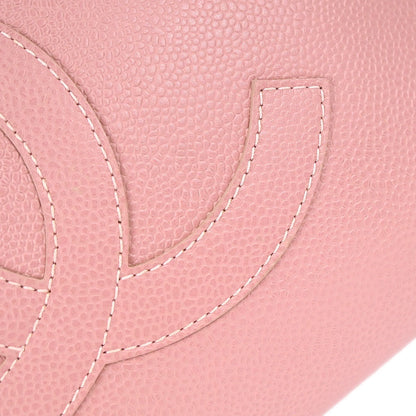 Chanel 2005-2006 Pink Caviar Skin Tote Handbag