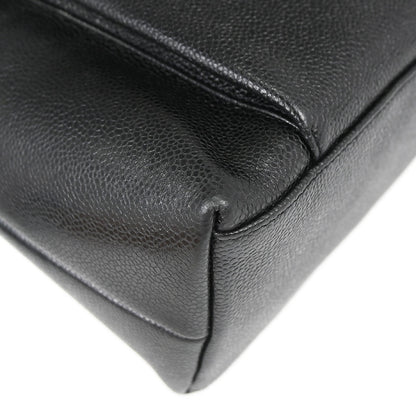 Chanel Black Caviar Skin Shoulder Bag