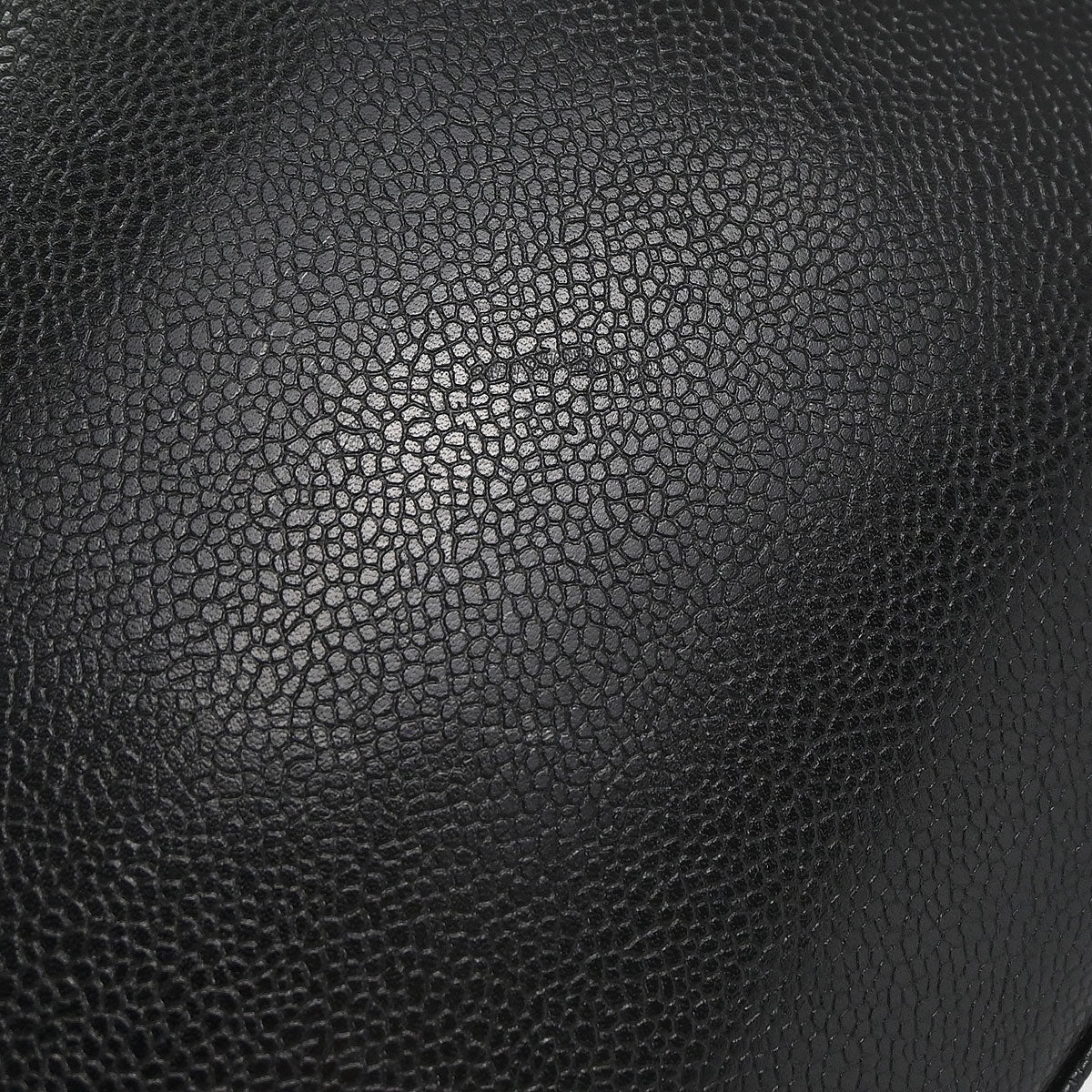 Chanel Black Caviar Skin Shoulder Bag