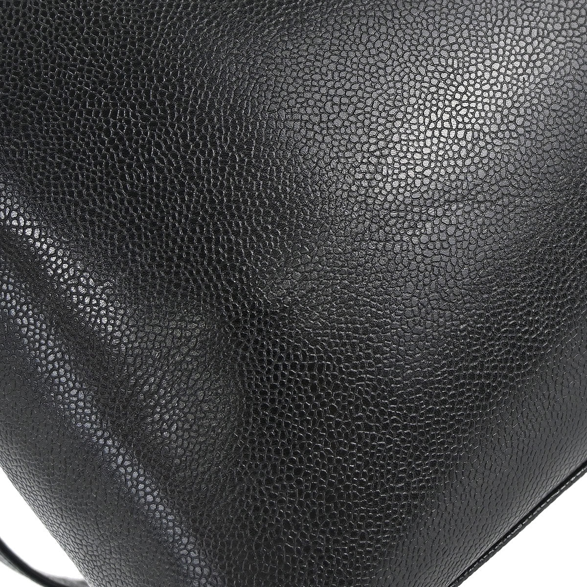 Chanel Black Caviar Skin Shoulder Bag