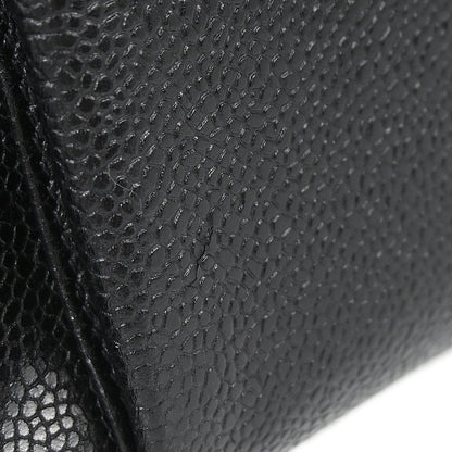 Chanel Black Caviar Skin Shoulder Bag