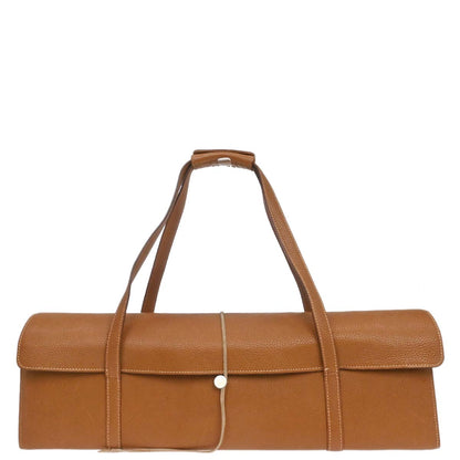 Hermes Gold Togo Musical Instrument Case Handbag