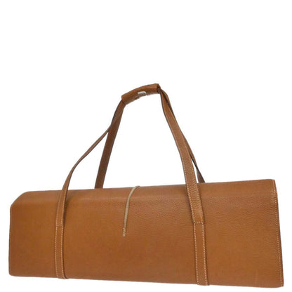 Hermes Gold Togo Musical Instrument Case Handbag