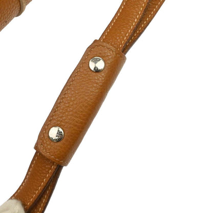 Hermes Gold Togo Musical Instrument Case Handbag