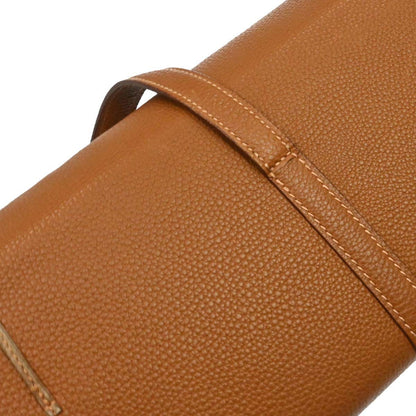 Hermes Gold Togo Musical Instrument Case Handbag