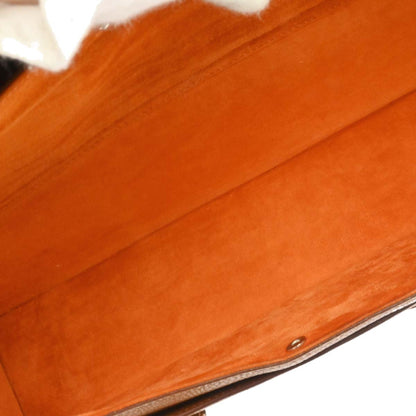 Hermes Gold Togo Musical Instrument Case Handbag