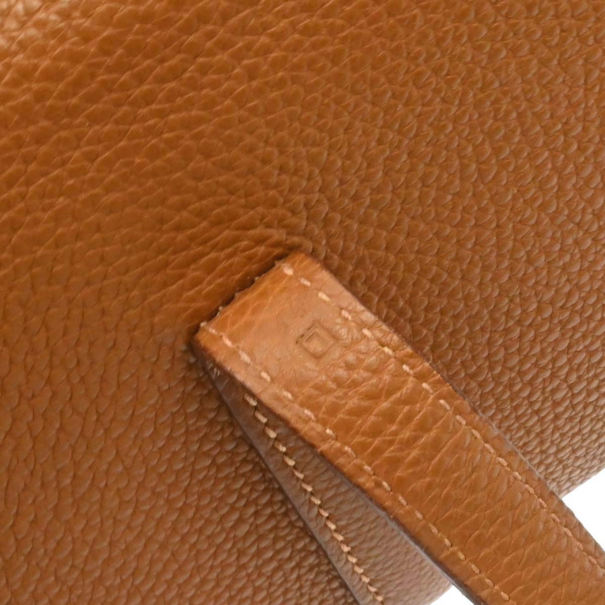Hermes Gold Togo Musical Instrument Case Handbag