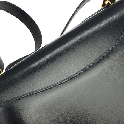 Hermes Navy Box Calf Constance 23 Shoulder Bag